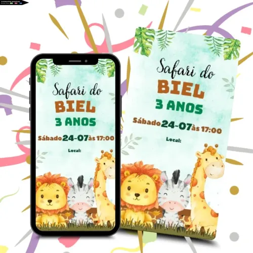 Convite de Aniversário