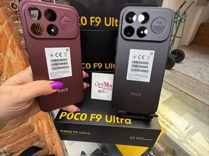 Poco F9 Ultra - 16GB Ram 512GB Armazenamento Interno Preto 