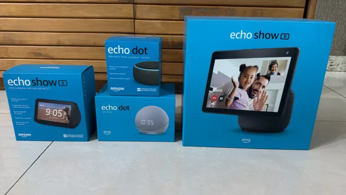 Echo show 10 lacrada - tenho outros modelos disponíveis.