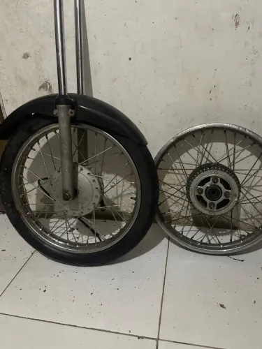 Rodagem completa da fan 125