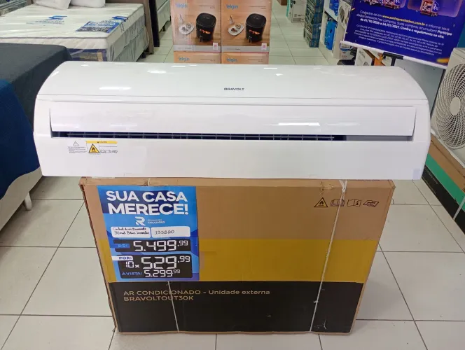 Central de ar 30 mil BTUs Inverter