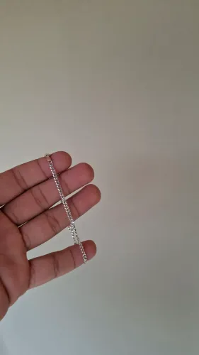 Correntinha de pulso em prata 925