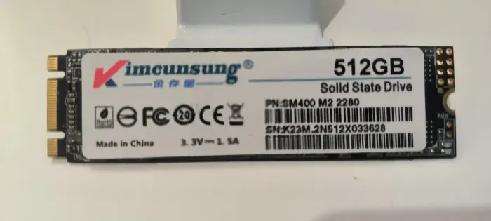 SSD 512GB M.2 Kimcunsung