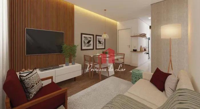 Apartamento 2 dormitórios com vaga para venda no bairro Vila Nova
