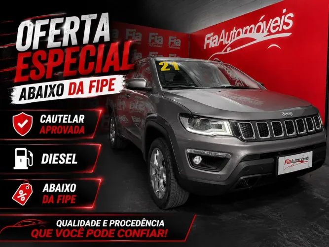 Jeep Compass Longitude 2.0 4X4 Dies. 16V Aut. 2021