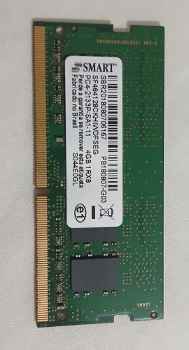 Mémoria ram 4gb ddr4 sodimm notebook