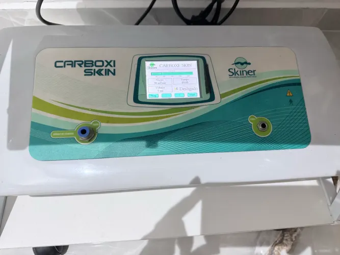Aparelho carboxiterapia skinner + cilindro