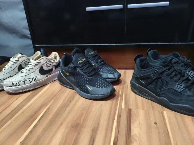 3 tênis Nike número 40