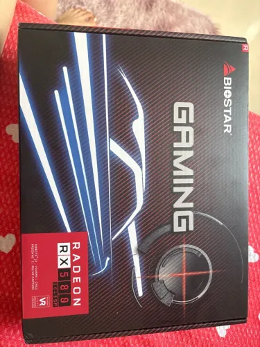 Placa de vídeo BioStar RX 580 8GB 256bit
