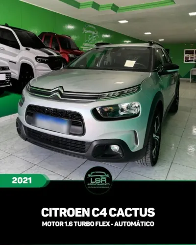 Citroen C4 Cactus Feel Pack 1.6 16V Flex AUT 2021