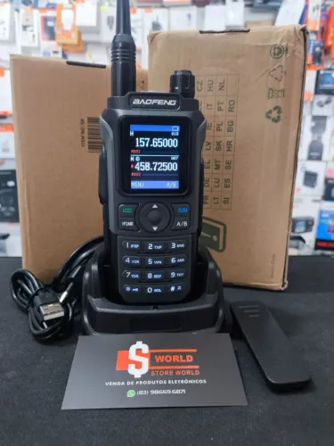 Rádio comunicador Baofeng uv-21 Pro - Pronta entrega. Loja Store world