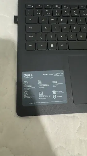 Notebook Dell Inspiron 15, i5 de 12ª geração, com 1TB de SSD e 16GB de RAM