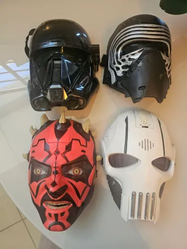 4 Máscaras star wars