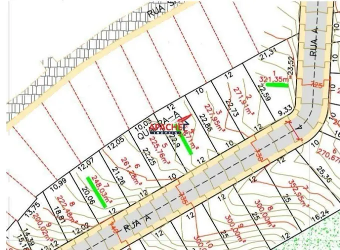 Lote em Condomínio Residencial no Bairro Estrelas (Viçosa, MG) 321,25 m²