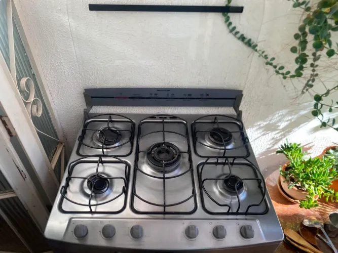 Fogão Brastemp 5 Bocas Inox Usado -