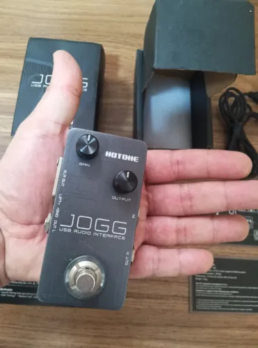 Pedal Jogg Hotone Interface de Áudio