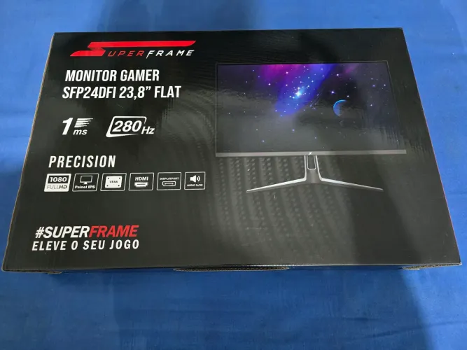 MONITOR GAMER SUPERFRAME SFP24DFI 23,8" FLAT