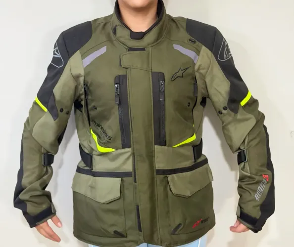 Jaqueta Alpinestars Usada Tamanho M Verde Andes V3