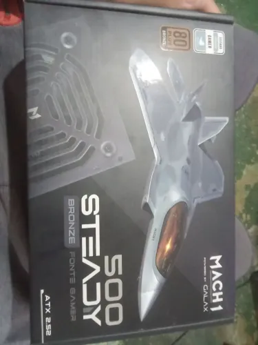 Vende se ou troca fonte mach1 steady 500w nova