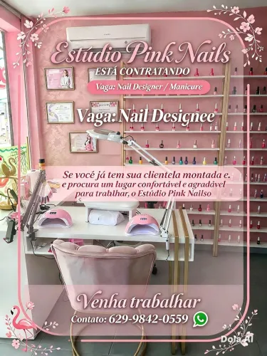Estou à procura de um profissional na área design que seja manicure