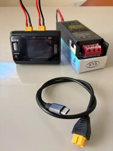Carregador duplo Lipo LiHV Toolkitrc M6D Drone