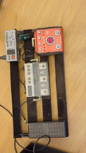 Pedalboard Completo Baixo + Bag: Landscape Tri Efx + Zoom B2 + Onerr + Fonte