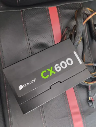 Fonte Corsair CX600 600W 80 Plus Bronze - Testada e Funcional