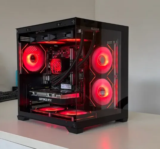 Pc Gamer Aquario Ryzen 7 5700X RTX 3050 6GB nvme 500gb 32GB ram - Loja física