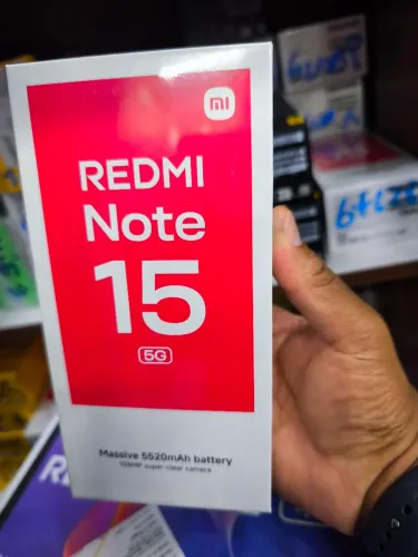 Xiaomi Note 15 5G 256GB. Novo lacrado com garantia e pronta entrega