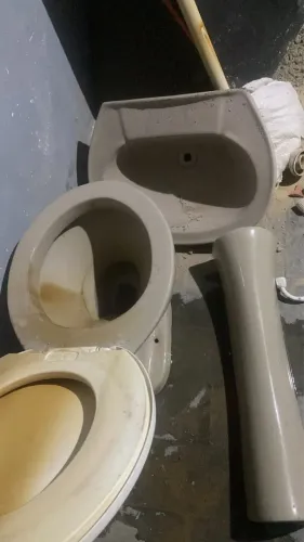Vaso sanitário e pia