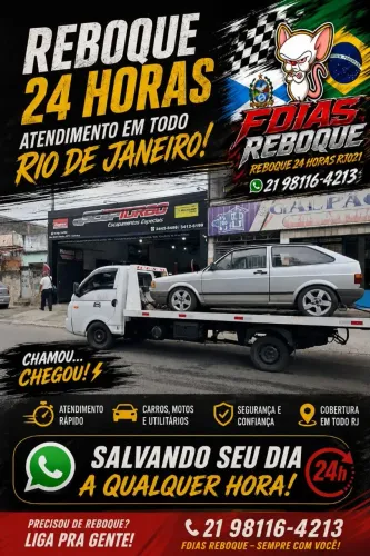 Reboque Cachambi 24 horas