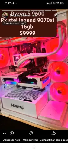 Pc gamer alta performance tudo ultra