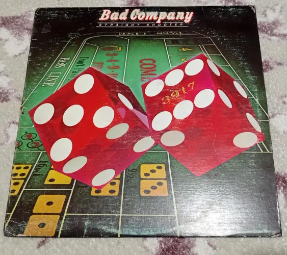 LP Bad Company - Straigh Shooter (1975) - Importado e Original do Canadá. 