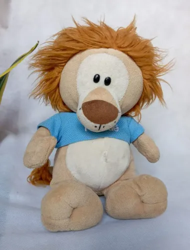 Pelúcia Leão Colecionável Nestlé 