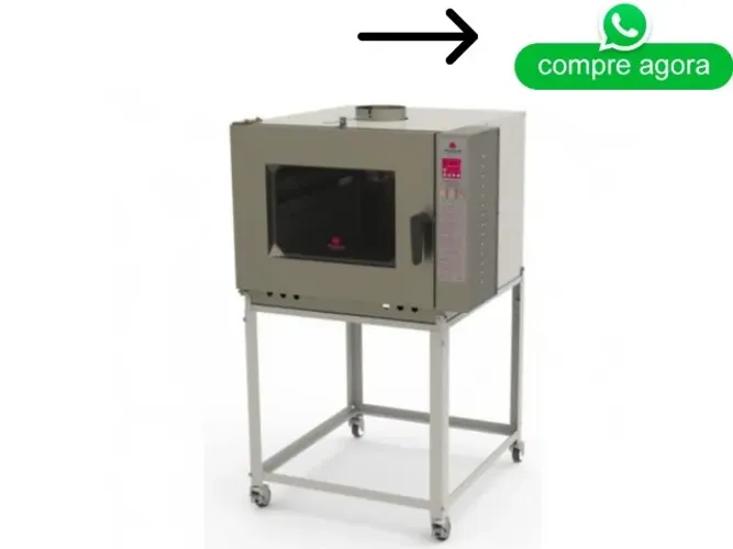 Forno Turbo 5 Esteiras a Gás Progas