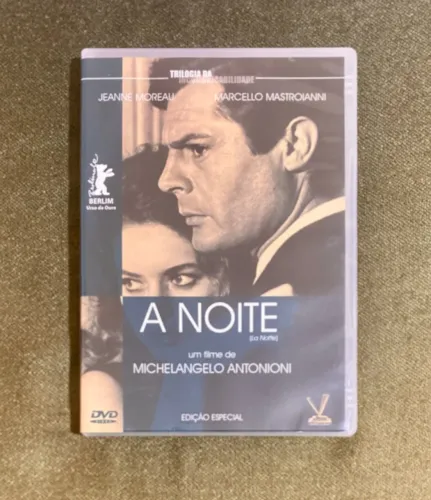 DVD Versátil: 'A Noite' de Michelangelo Antonioni (Com Marcello Mastroianni-Jeanne Moreau)