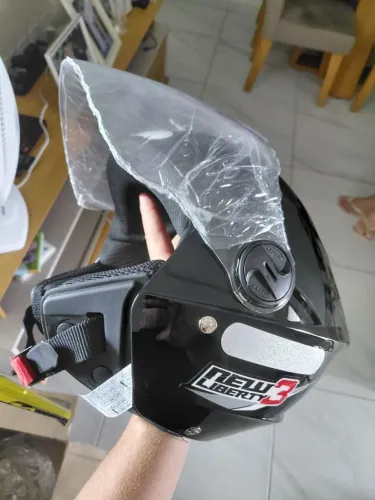 Capacete masculino Aberto, Tamanho 60