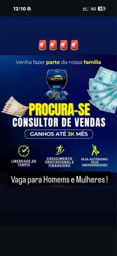 Vagas com início imediato