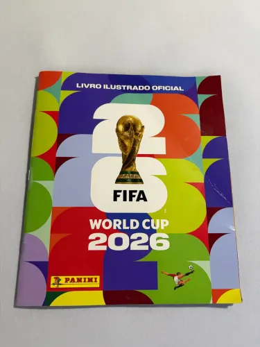 Álbum da copa do mundo 2026 capa cartão