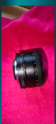 Lente e Câmera Nikon