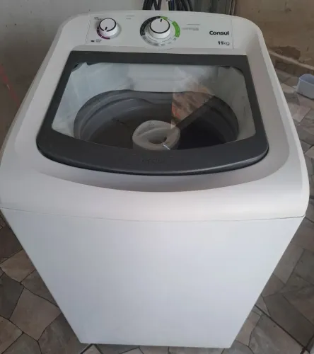 Máquina de lavar Consul 11kg 127v cesto inox