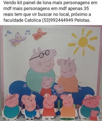 kit de decoraçao de festa