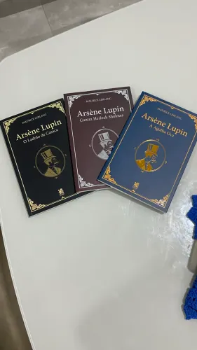 Box Biblioteca Arsène Lupin - Semi Novo (Usado 5x, Estado de Novo)