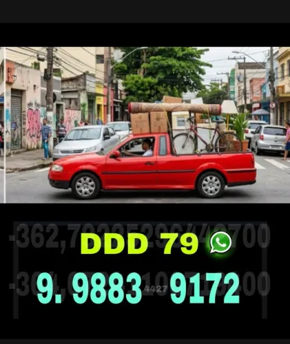 Frete em Farolândia Aracaju, Fazemos  e Serviços de Transportes