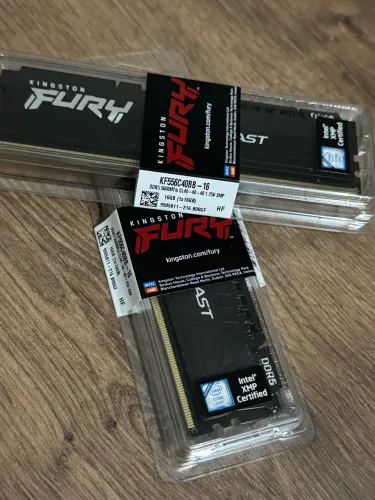 Memória DDR5 16GB Kingston 5600Mhz