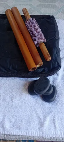 Pedras Quente com manta Termica