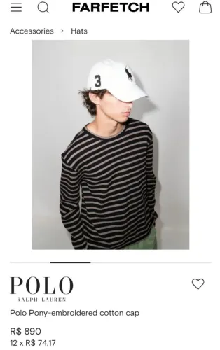 Boné Ralph Lauren 3, Original