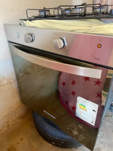 Forno e fogão cooktop para apartamento