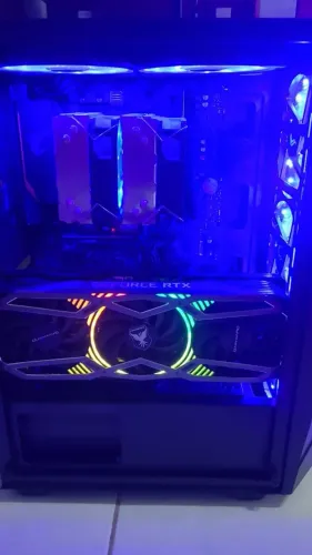 Kit Gamer Completo - Gabinete + Air Cooler + 4 Fans + Placa Wi-Fi 6E