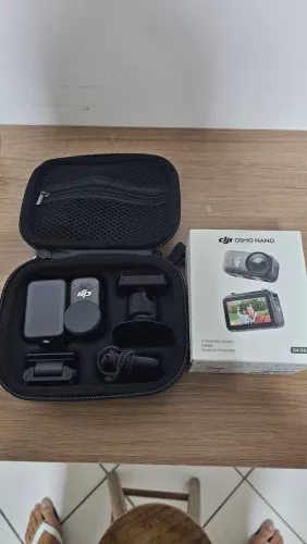 Dji Osmo nano 64gb Aberta p review, acompanha brindes